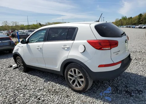 2016 Kia Sportage Lx z USA, uszkodzony, nr VIN KNDPBCAC1G7802917